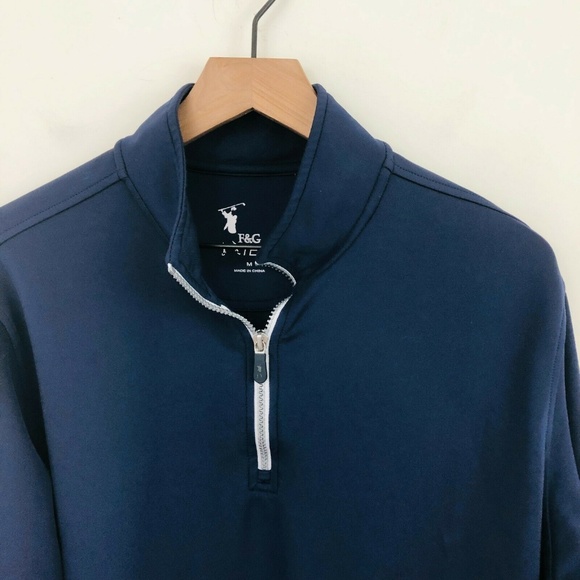 F&G Tech Michigan Wolverines 1/4 Zip Pullover - Picture 2 of 5